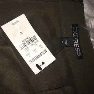 Express Skirts - New Express Olive Green High Waisted Mini Skirt Express Skirts - New Express Olive Green High Waisted Mini Skirt